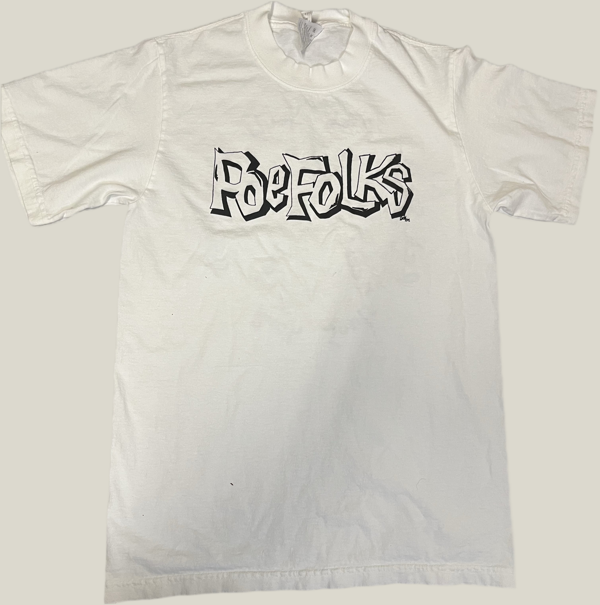 “Pushing P” Peace Heavy Tee White