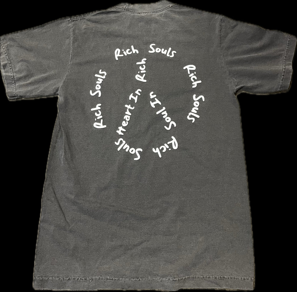 “Pushing P” Peace Heavy Tee Shadow Grey
