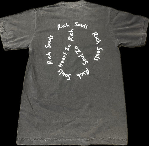 “Pushing P” Peace Heavy Tee Shadow Grey