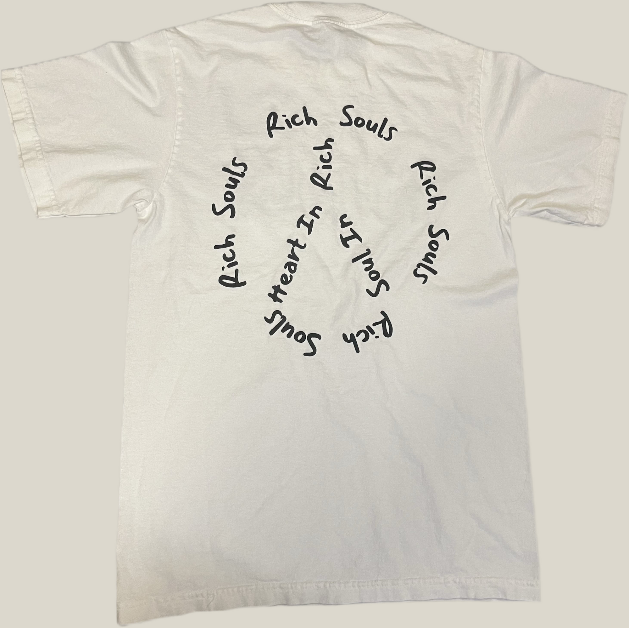 “Pushing P” Peace Heavy Tee White