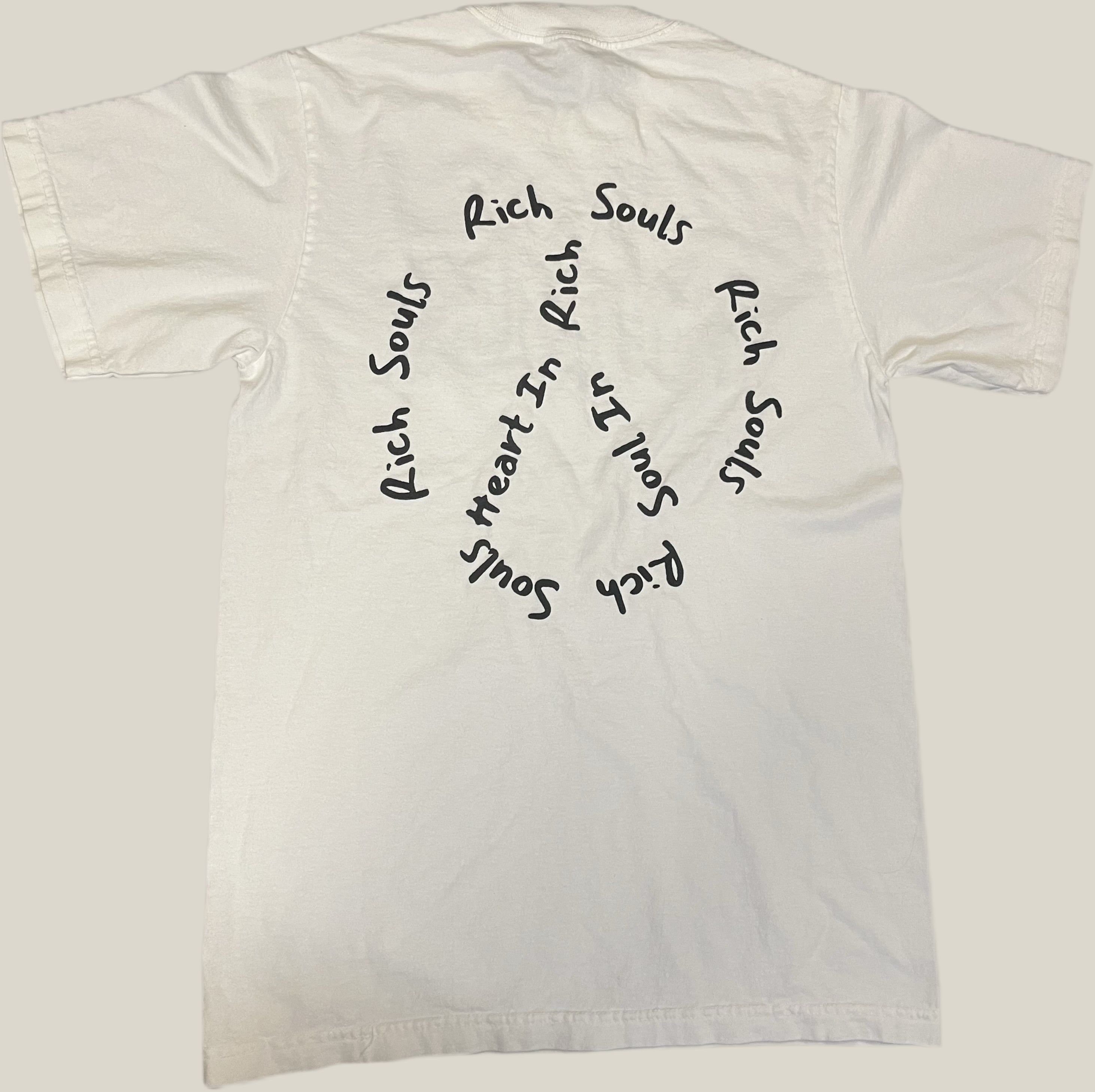 “Pushing P” Peace Heavy Tee White