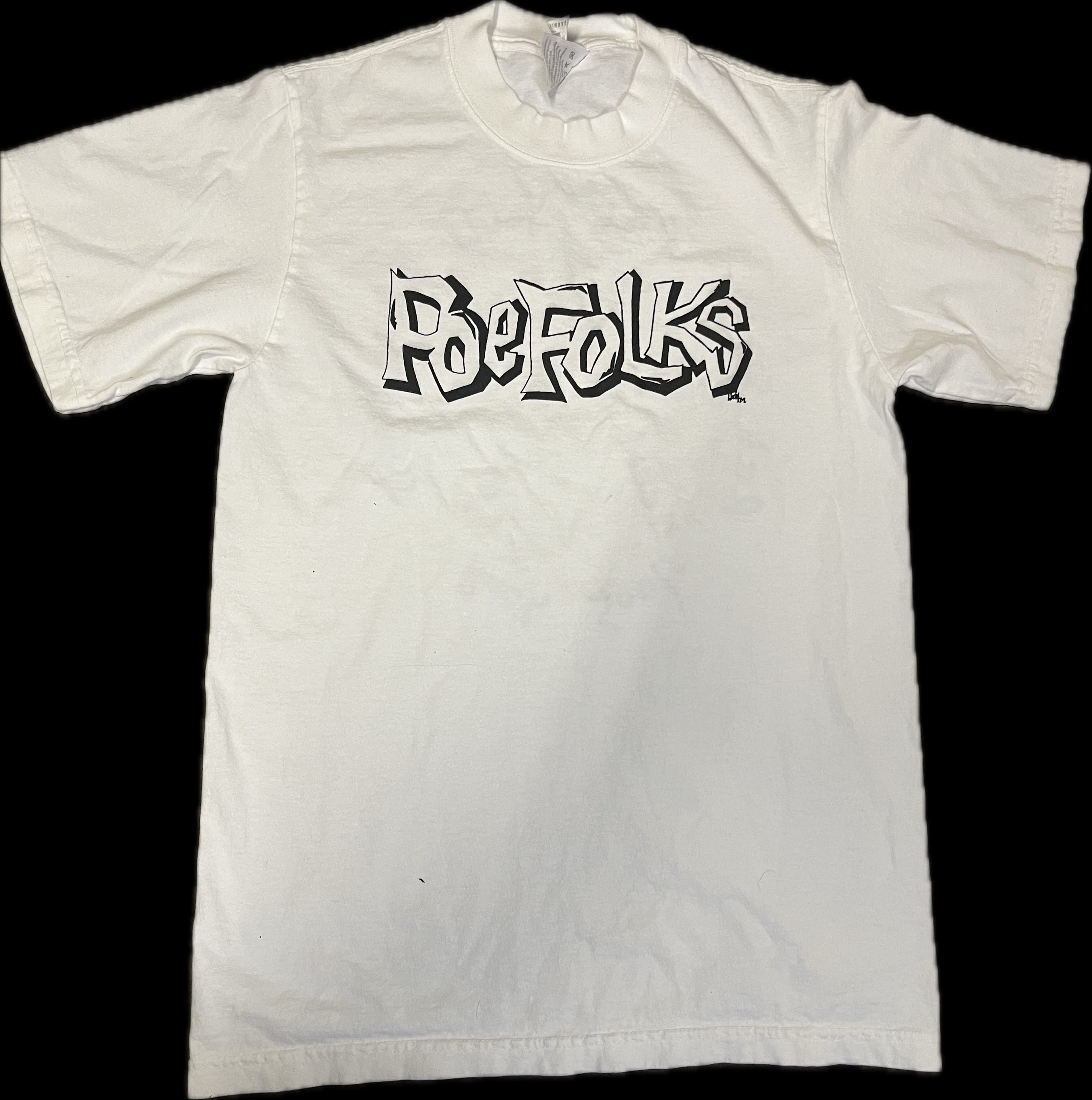 “Pushing P” Peace Heavy Tee White